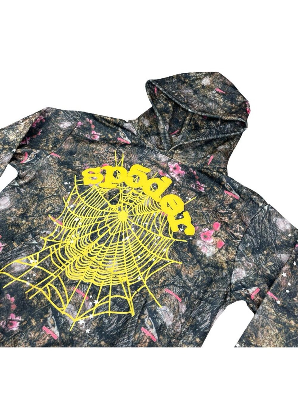 NEW Sp5der Men's Camouflage Spider Web Pullover Hoodie • USA • Medium | Size 2